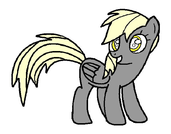 Coloring page Derpy painted byshelby