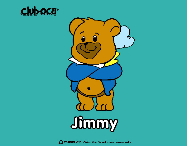 Coloring page Jimmy painted byadricasa