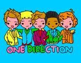 Coloring page One direction painted bytamzin