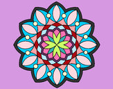 Coloring page Mandala 20 painted byfluffybuny