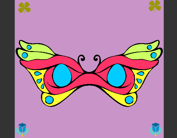 Coloring page Mask painted byyhan22
