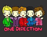Coloring page One direction painted byharryniall
