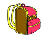 Coloring page Backpack painted bymiza