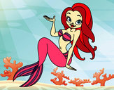 Coloring page Sexy Mermaid painted byEmily4444