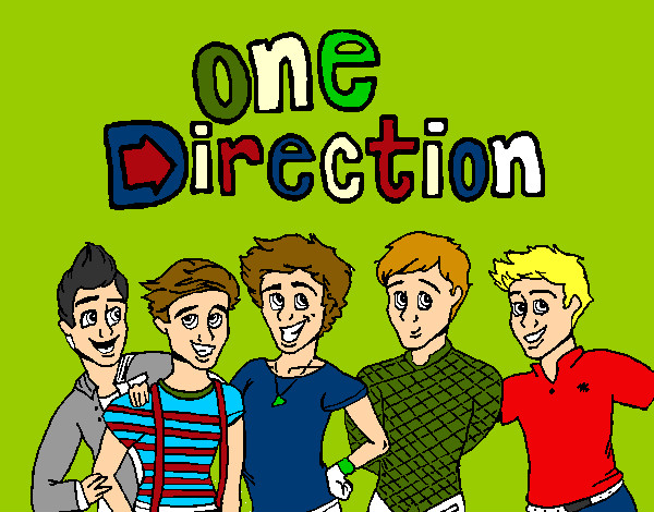 Coloring page One Direction 3 painted byLarryLiam1