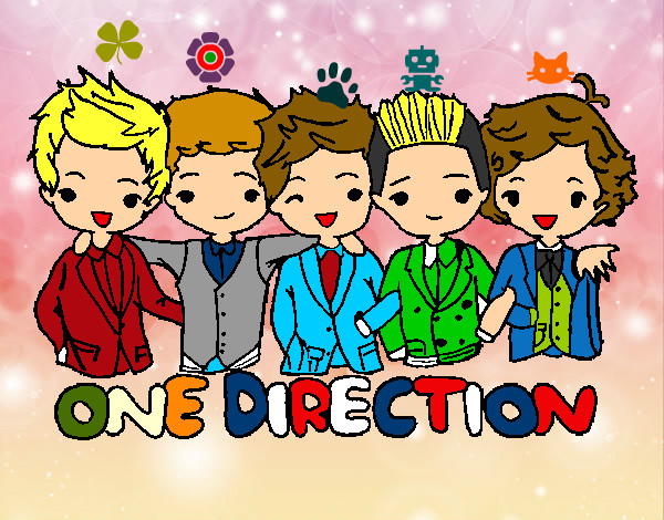 Coloring page One direction painted byLarryLiam1