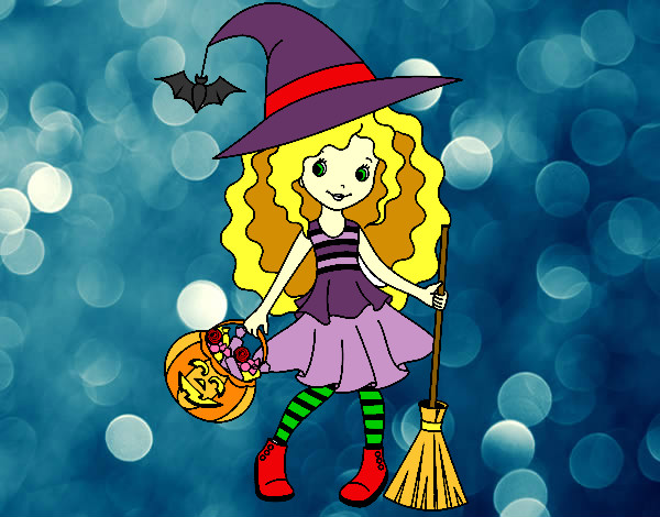 Coloring page Trick-or-treating painted bymade12
