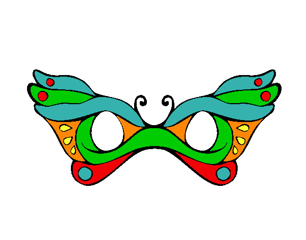 Coloring page Mask painted bymade12