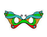 Coloring page Mask painted bymade12