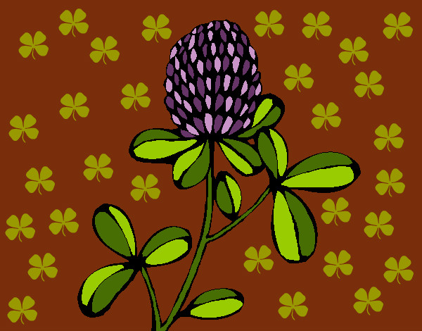 Coloring page Forest flower painted byMissFranky