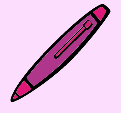Coloring page Pen painted bybella