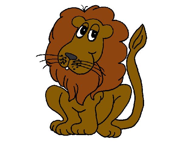 Coloring page Lion 1 painted byKiara