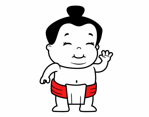Little boy sumo