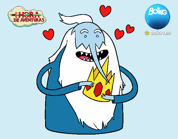 Coloring page Ice King painted byShelbyGee