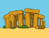 Coloring page Stonehenge painted byShelbyGee