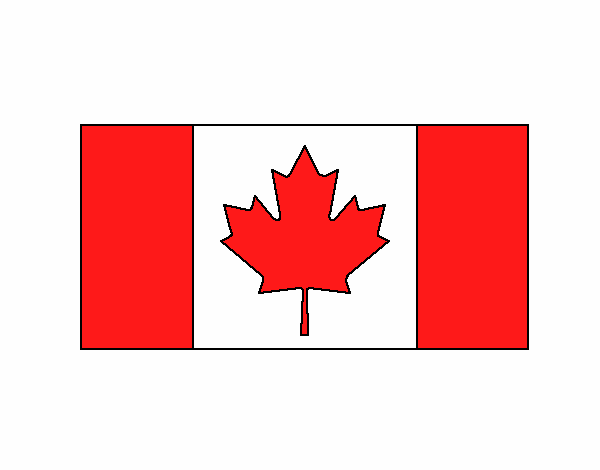 Coloring page Canada painted byredhairkid