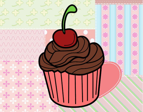 Coloring page Cherry chocolate painted bybarbie_kil