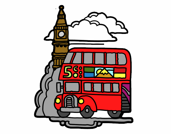 Coloring page London painted byredhairkid