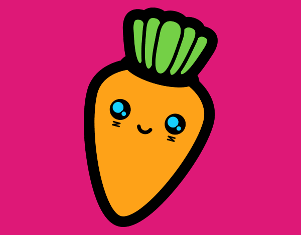 Smiling carrot