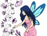 Coloring page Sylph painted byJubblyRuss