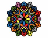 Coloring page Celtic mandala painted byredhairkid