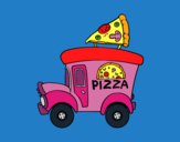 Pizza food truck