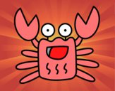 Cheerful crab