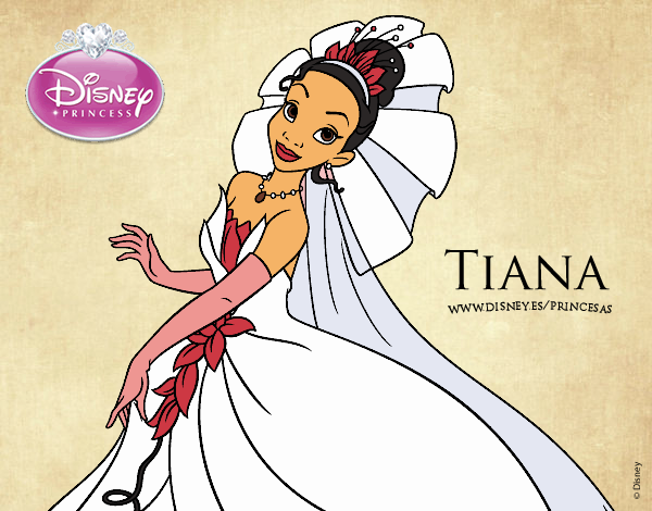 The Princess and the Frog - Tiana and her dress