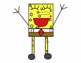SpongeBob happy