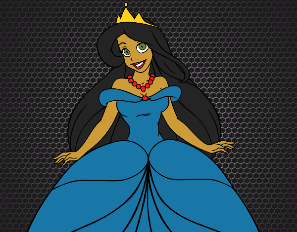 Coloring page Princess Ariel painted byCharlotte