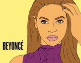Coloring page Beyoncé I am Sasha Fierce painted byTheColor