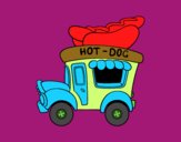 Hot dog food truck