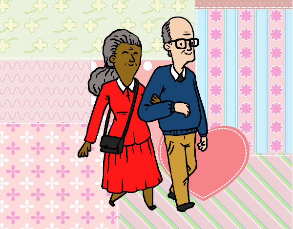 Grandparents couple