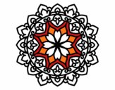 Coloring page Celtic mandala painted byd33d33