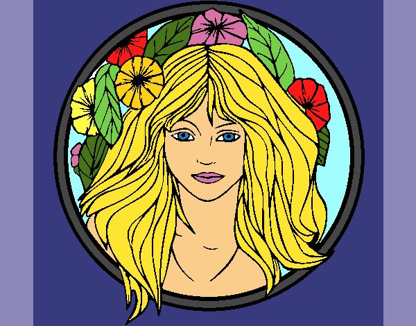Coloring page Princess of the forest 2 painted byKArenLee