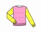 Coloring page Sweater painted byGracesGran