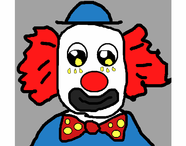 Coloring page Clown 2a painted byKArenLee