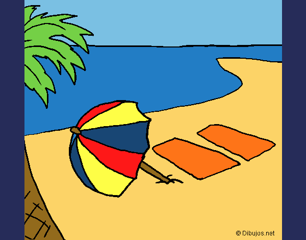 Coloring page Summer 4 painted byKArenLee
