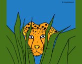 Coloring page Cheetah painted byKArenLee
