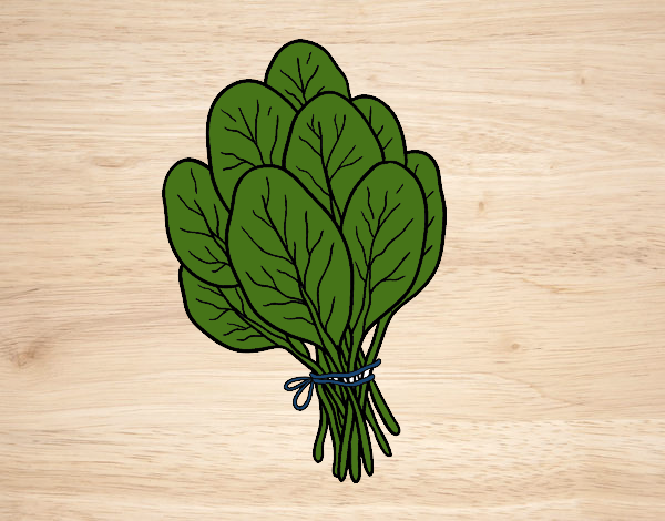Coloring page Spinach painted bybarbie_kil