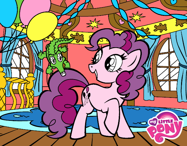 Coloring page Pinkie Pie 's birthday painted byMGapsis