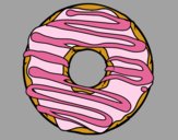 Coloring page Donut painted byBradshaw