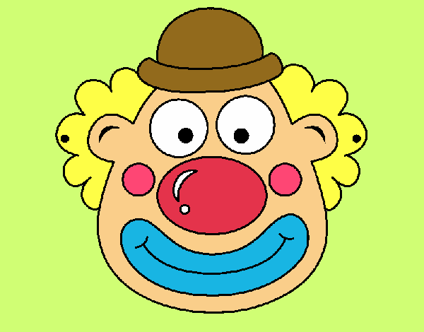 Coloring page Clown painted byLexi882