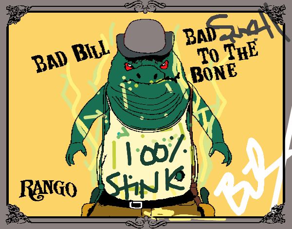 Coloring page Bad Bill painted byBilwOneL42