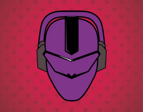 Coloring page Power ranger Mask painted bySarabear