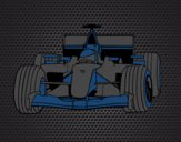 Coloring page F1 car painted byjayjay