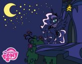 Coloring page Princess Luna My Little Pony painted byJijicream