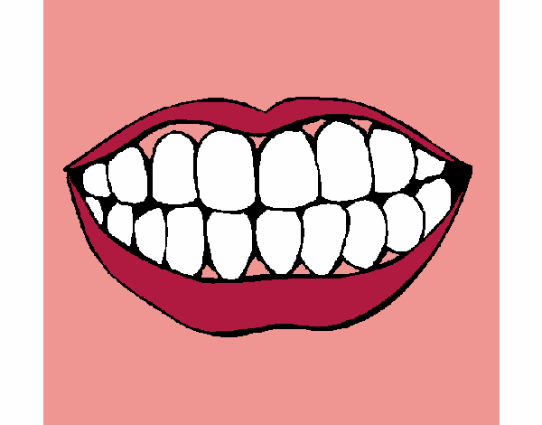 open mouth no teeth clipart