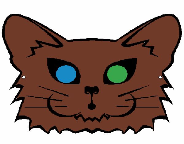 Coloring page Cat painted byMikayla99