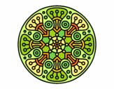 Coloring page Mandala crop circle painted byPasserby42